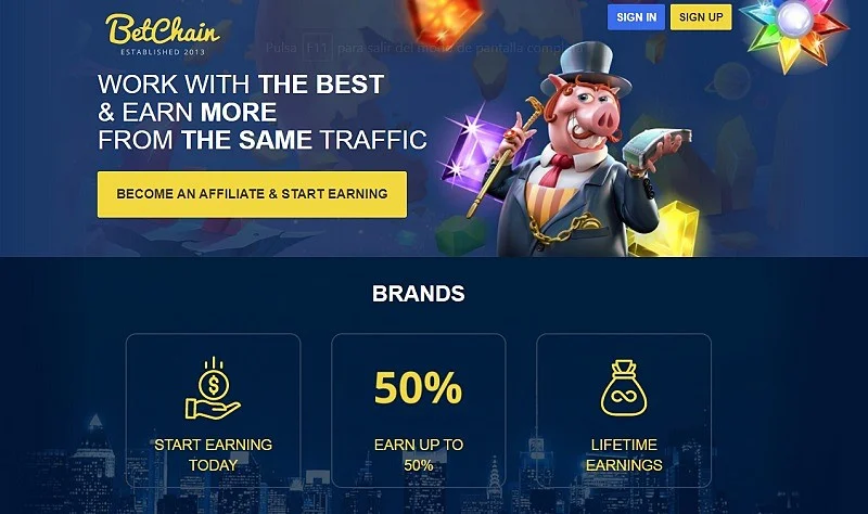 BetChain Képernyőkép 1